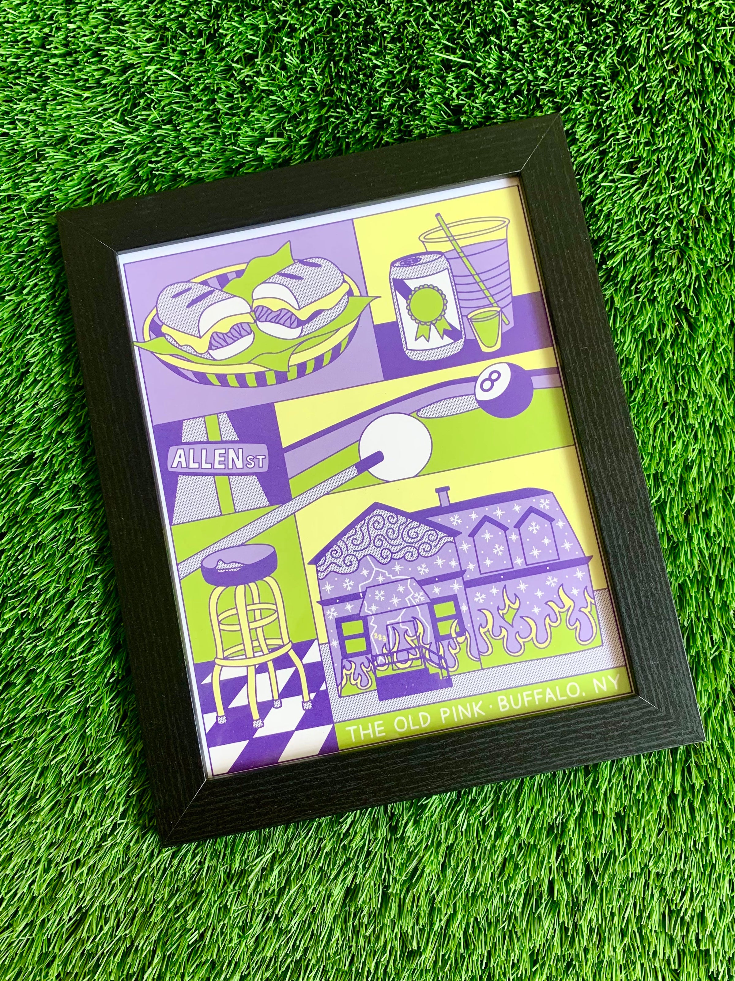 NEAT BUFFALO CLOTHPIGMENT PRINT【44】 Ottomanson Ottohome Collection Non-Slip Checkered Buffalo